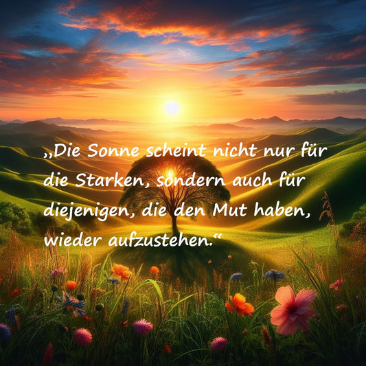 Aufmunternde Impulse: Inspirierende Sprüche für Stärke und Ermutigung durch Krankheit, Prüfungen oder die Herausforderungen der Arbeit