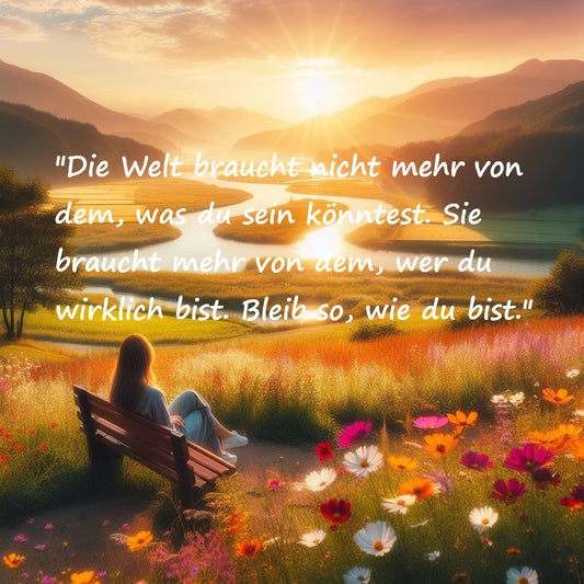 bleib so wie du bist sprüche geburtstag Authentisch und Einzigartig: Sprüche, die ermutigen, einfach so zu bleiben, wie du bist