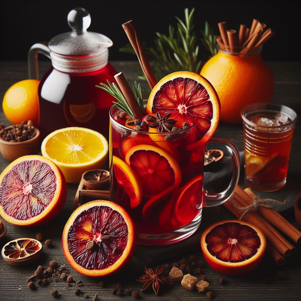 Blutorangen Punsch Rezept