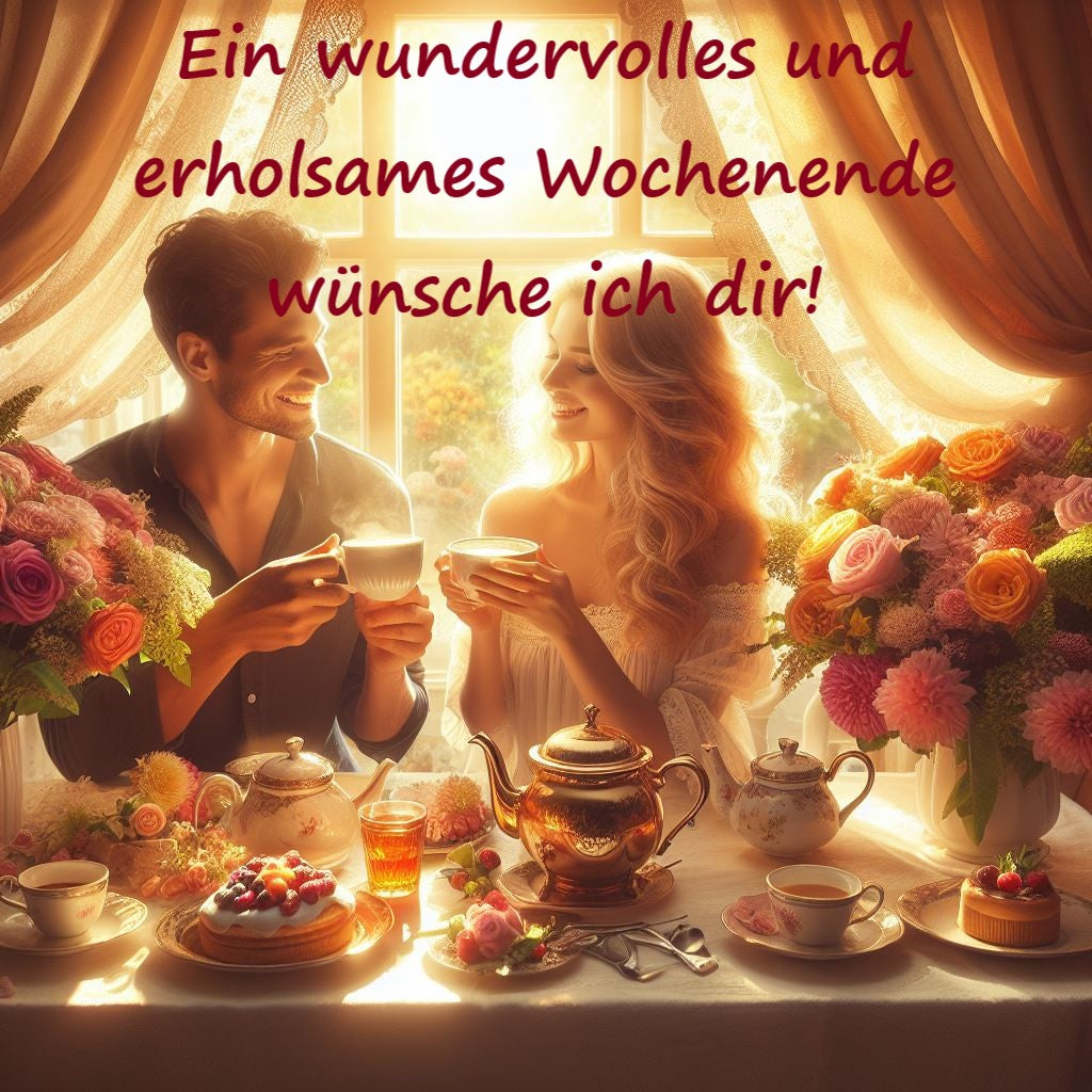 Schönes Wochenende wünschen mit Sprüchen und Grüßen – TeeBohne
