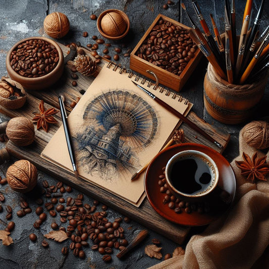 Die Verbindung von Kaffee und Kunst ist eine reiche Quelle der Inspiration, die nicht nur die Sinne anspricht, sondern auch die kreative Seele stimuliert.