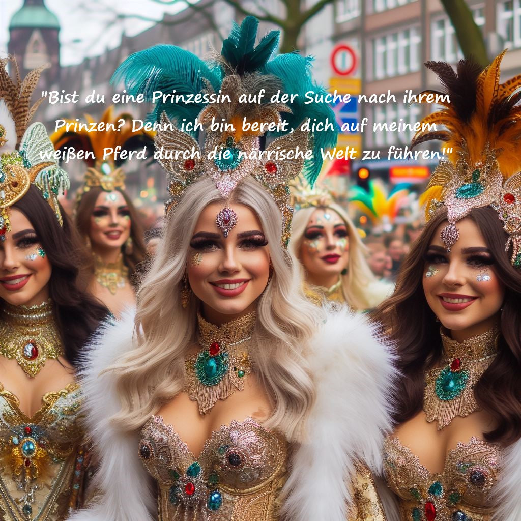 Die besten Anmachsprüche zum Weiberfastnacht Fasching Rosenmontag Karneval