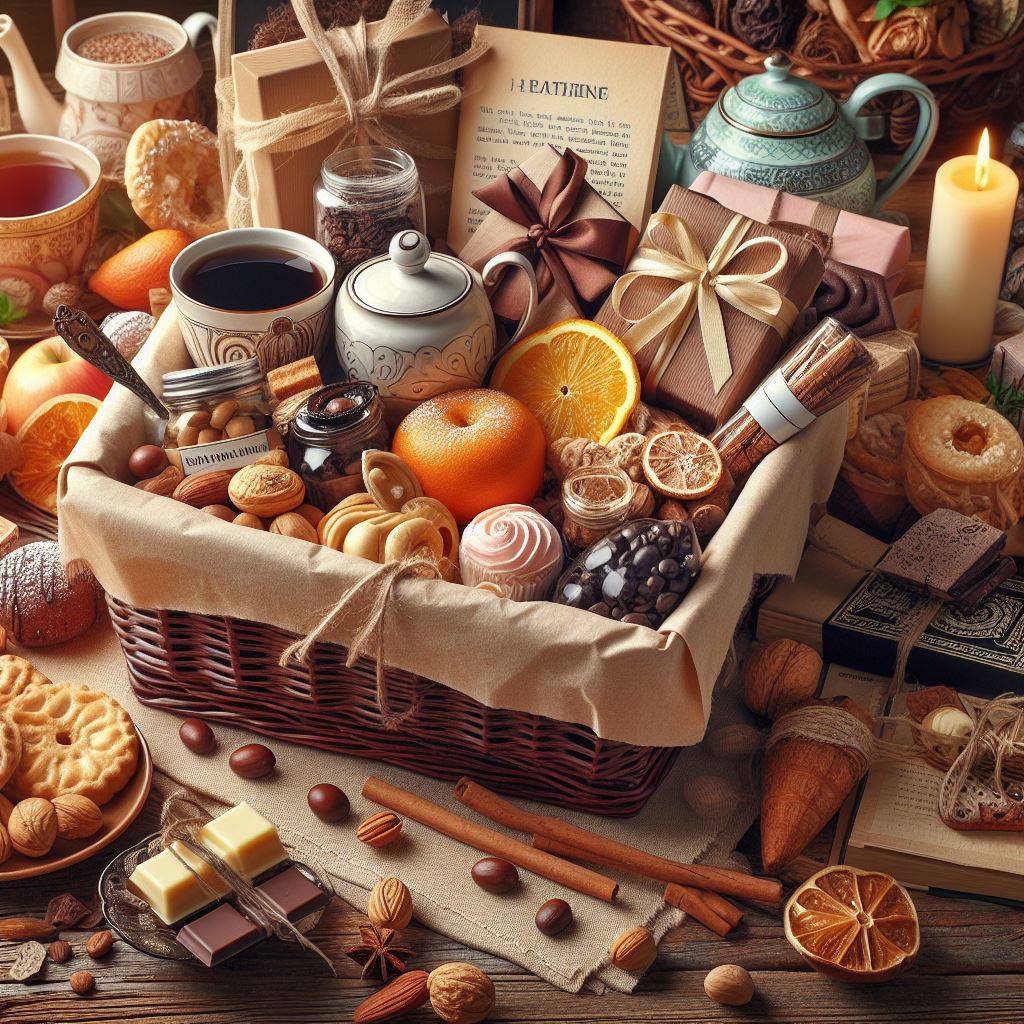 Einzigartige Geschenkkörbe für besondere Jubiläen mit Tee und Kaffee