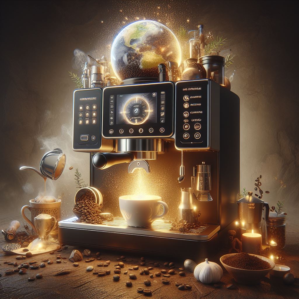 ☕ Kaffeevollautomat ist eine moderne und bequeme Möglichkeit, qualitativ hochwertigen Kaffee zuzubereiten. automatische Zubereitung von Kaffeespezialitäten wie Espresso, Cappuccino und Latte Macchiato