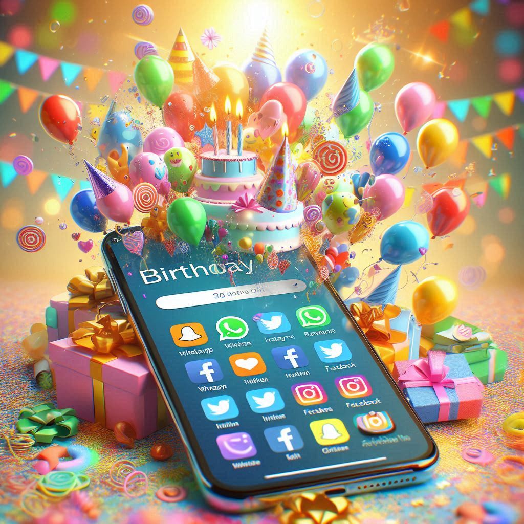 Geburtstagswünsche in den sozialen Medien So teilst du kreative Grüße auf jeder Plattform von TeeBohne