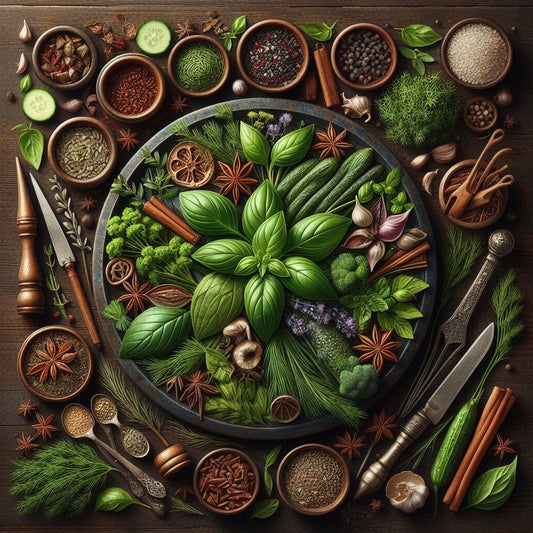 Kräuter ABC mit Kurzbeschreibung