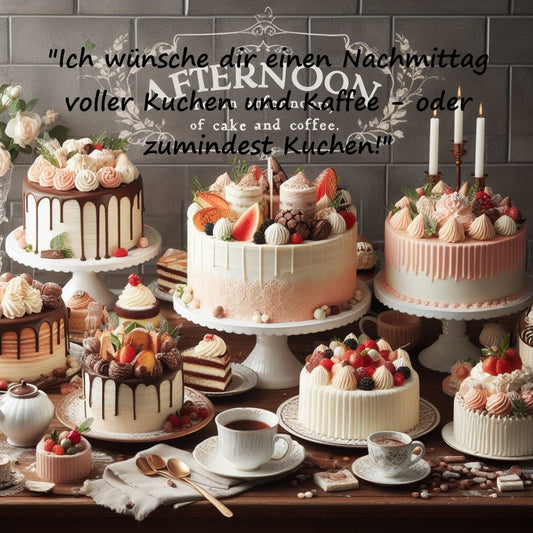 Nachmittagssprüche, Grüße und Wünsche lustig herzlich inspirierend