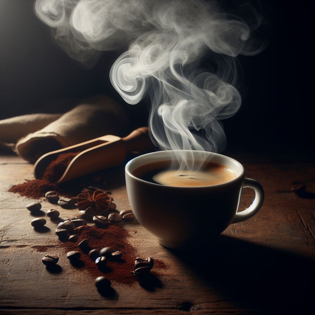 Schwarzer Kaffee ist eine einfache und reine Kaffeezubereitung, bei der Kaffeebohnen gemahlen und mit heißem Wasser aufgebrüht werden. Hier sind einige Merkmale und Zubereitungstipps für schwarzen Kaffee, Koffein und Kalorien