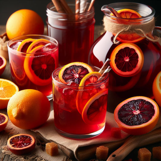 Blutorangenpunsch: Ein Wärmender Genuss für Kalte Tage