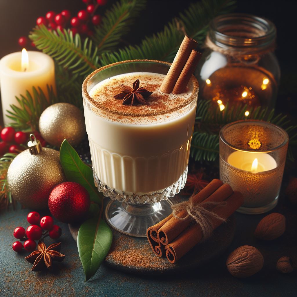 Eierpunsch als wärmendes Getränk an kalten Tagen oder als festlichen Genuss