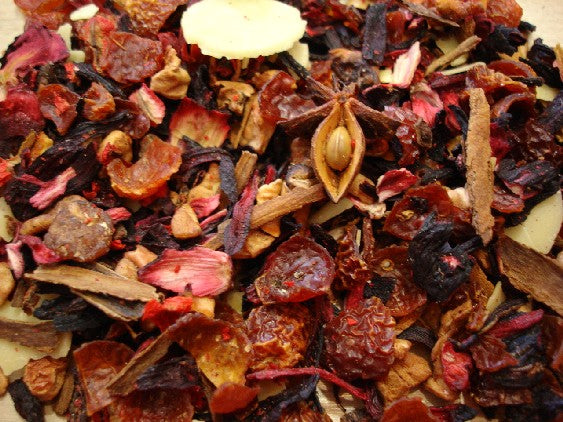 Teebohne Früchtetee Pudelmütze