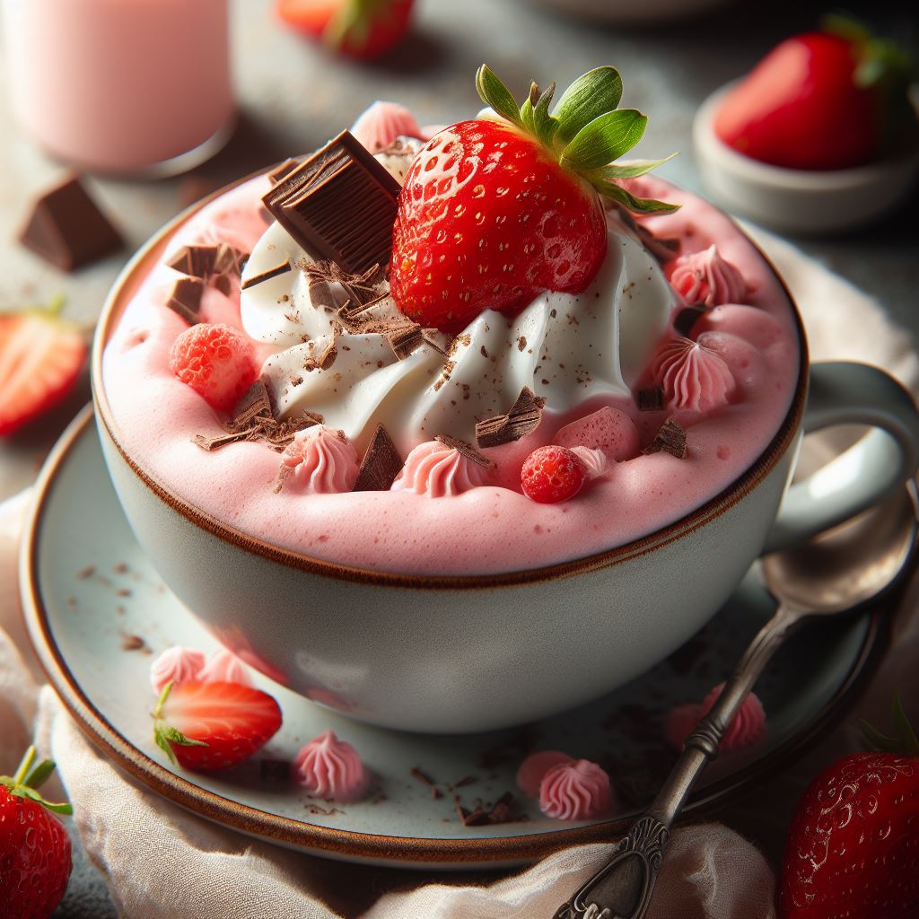 Aroma Kaffee Erdbeer Sahne