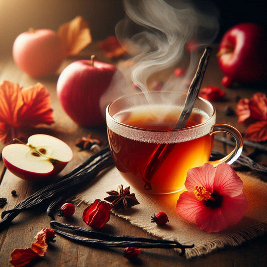 Früchtetee Vanille lose kaufen – Süß & Frisch  TeeBohne