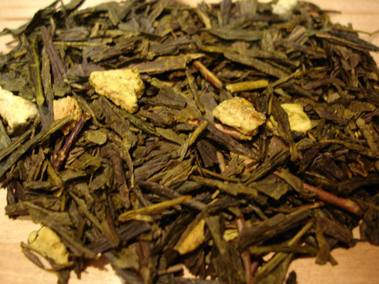 Grüner Tee Zitrone Pfefferminz lose