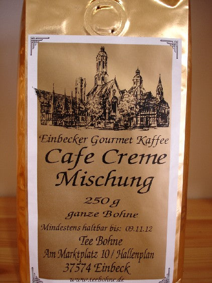 Kaffee Café Creme (Kaffee für Kaffeevollautomaten) in Bohne oder gemahlen