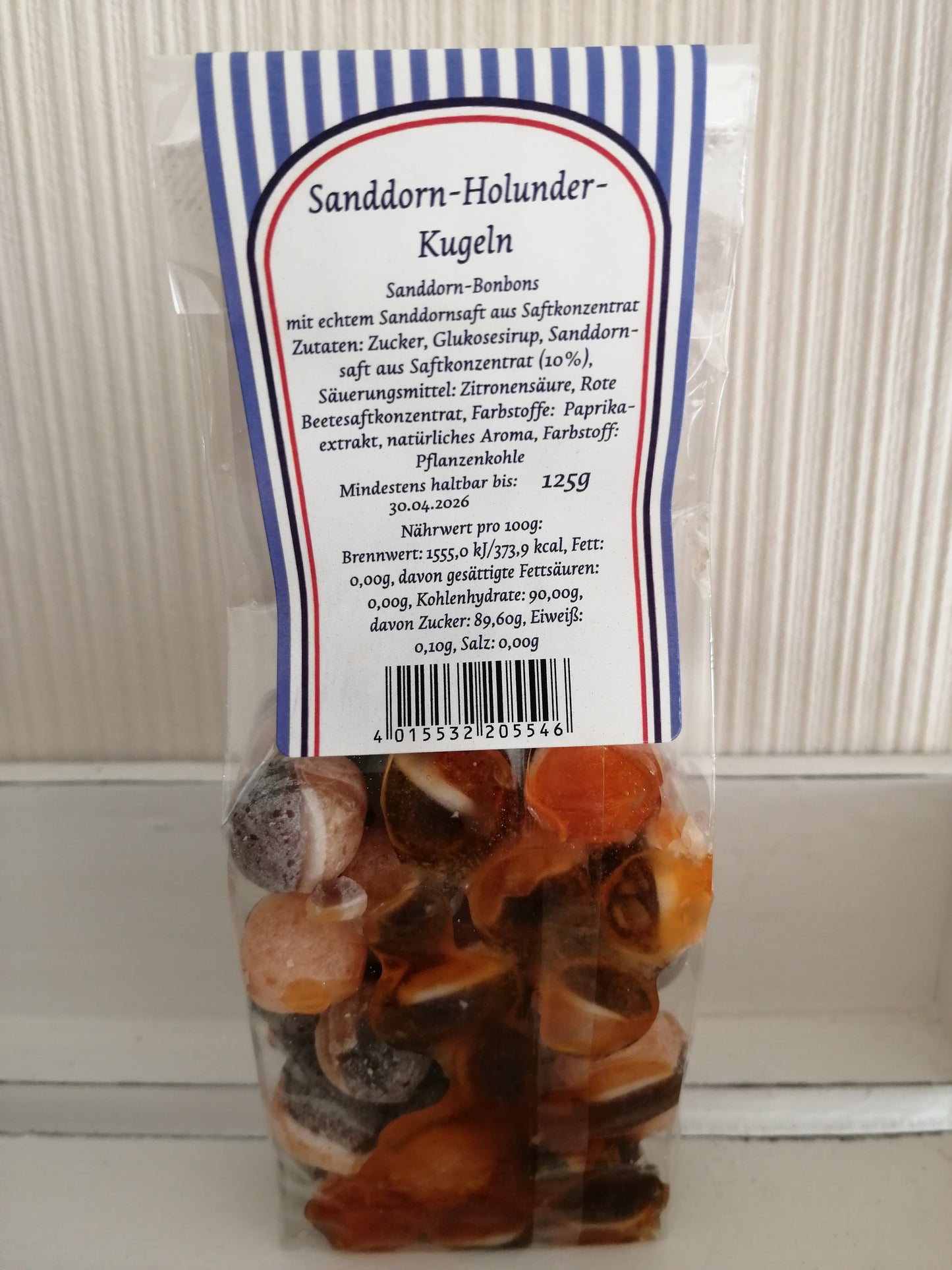 Sanddorn-Holunder-Kugeln – Fruchtige Bonbons für Genussmomente Zutaten Nährwerte