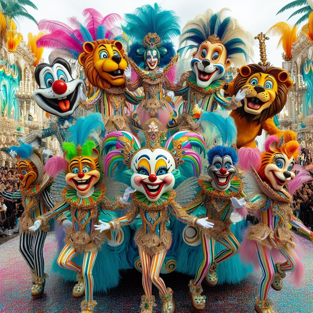 Der Fasching Sprüche und grüße , Faschingskostüme Karnevalkostüme geschmückten festliche Umzüge mit Faschingwagen eine Zeit des ausgelassenen Treibens ein. Menschen jeden Alters in farbenfrohen Kostümen 