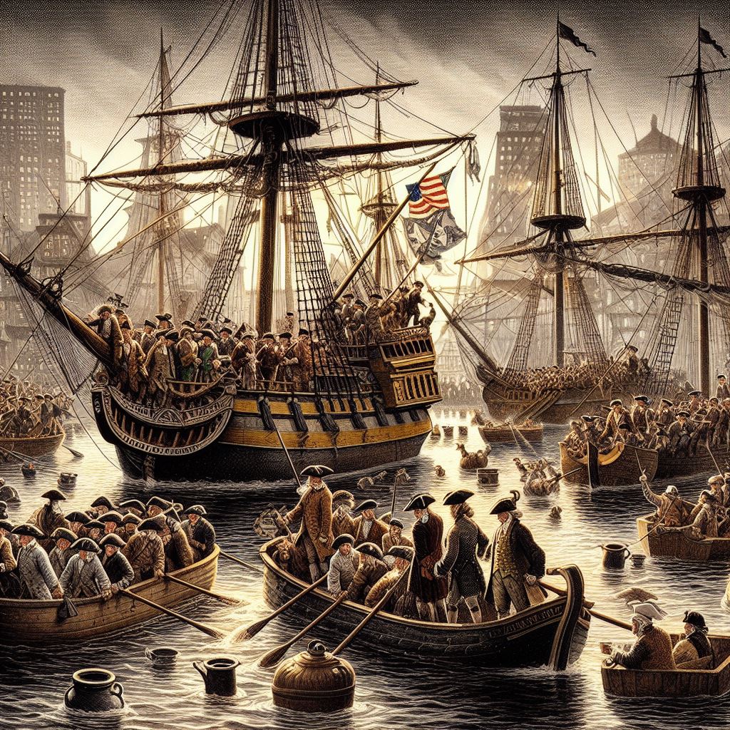 Die Boston Tea Party – als Tee Geschichte schrieb