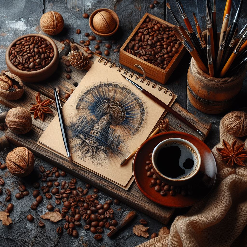 Die Verbindung von Kaffee und Kunst ist eine reiche Quelle der Inspiration, die nicht nur die Sinne anspricht, sondern auch die kreative Seele stimuliert.