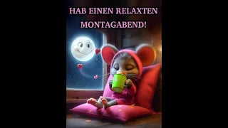 Guten Abend Montag! 🌙 Endlich geschafft Hab einen relaxten Abend! Gute Nacht Grüße