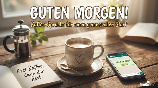 Guten Morgen Grüße mit Kaffee ☕❤️ – entdecke lustige und herzliche Kaffee-Sprüche für WhatsApp und Kaffeeliebhaber. Starte genussvoll in den Tag!