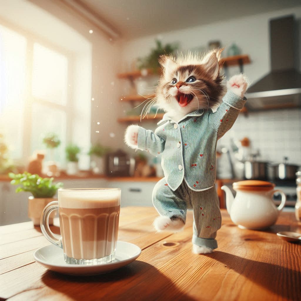 Guten Morgen Gedichte, die den Morgenkaffee und gute Stimmung feiern