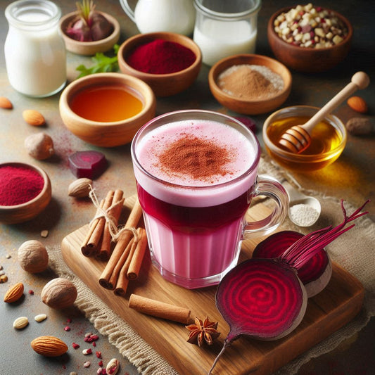 Rote Bete Latte Rezept: Ein farbenfrohes Getränk