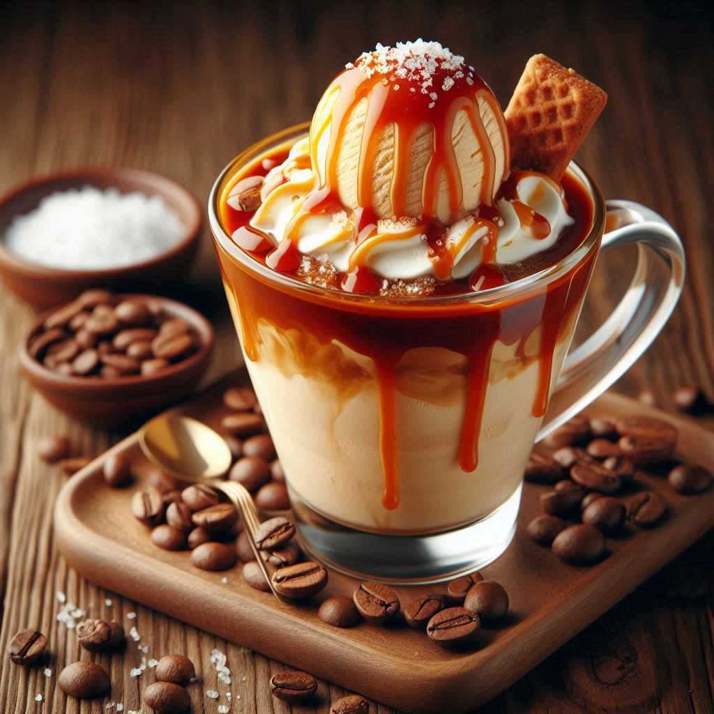 Salted Caramel Affogato Deluxe – Das perfekte Kaffee-Dessert Rezept