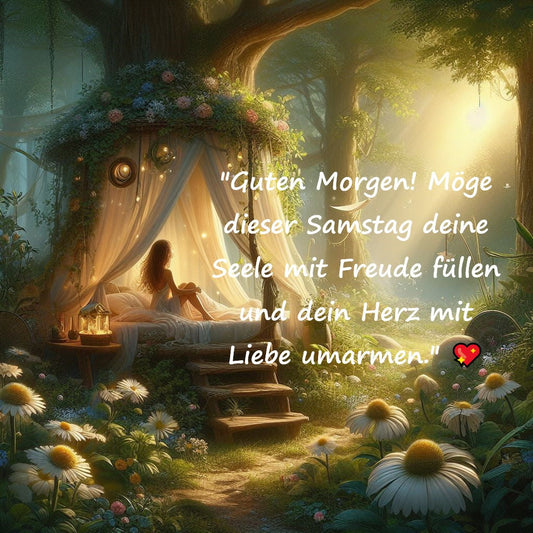 Samstagsgrüße mit Herz - Herzensgrüße für einen Tag voller Liebe und Inspiration