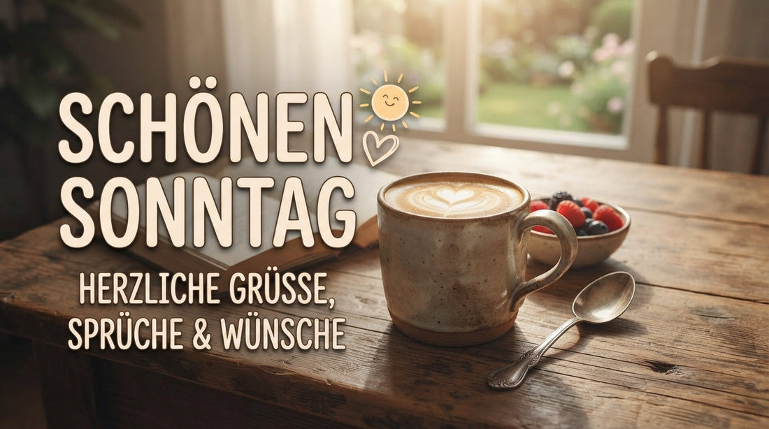 Schönen Sonntag heute! 🌞 Entdecke herzliche Sonntagssprüche, liebe Grüße, Wünsche und lustige Sprüche für WhatsApp, Familie und Freunde. ❤️