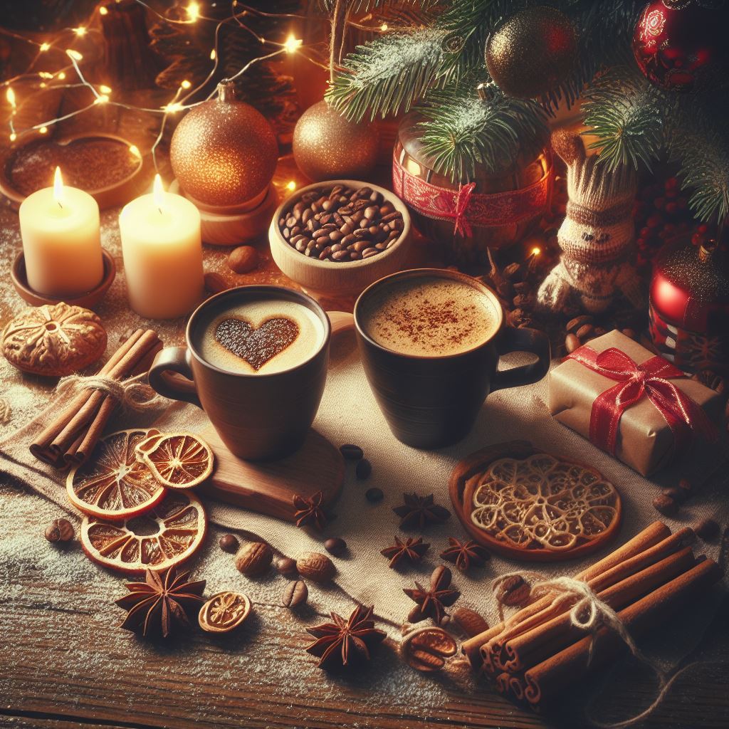 Verbindung zwischen Kaffee und Weihnachten, Traditionen, gemütliche Momente