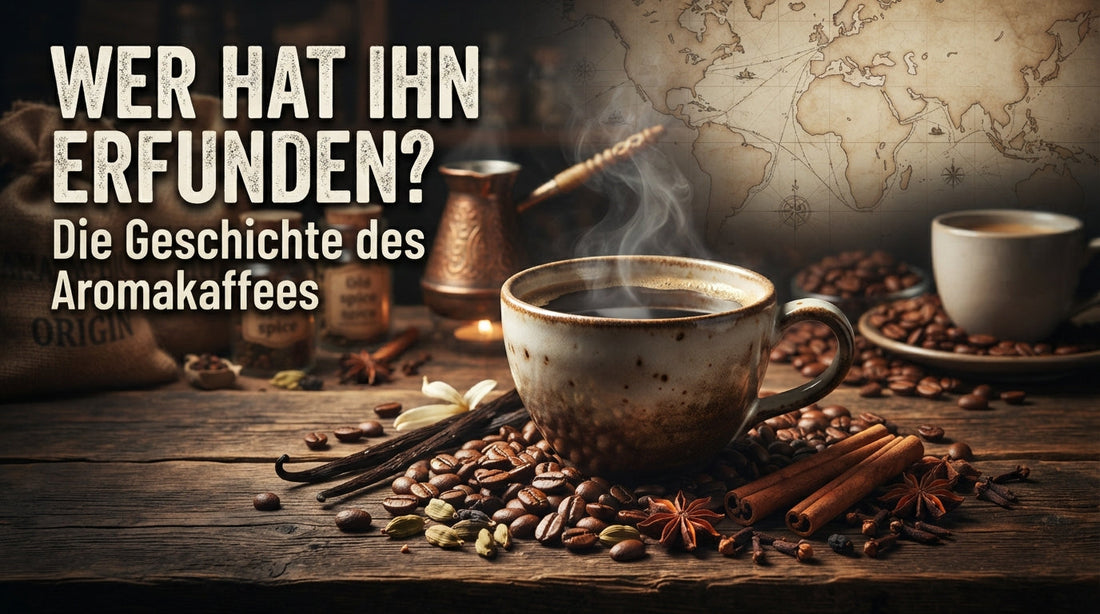 Aromatisierter Kaffee WER HAT IHN ERFUNDEN? Die Geschichte des Aromakaffees