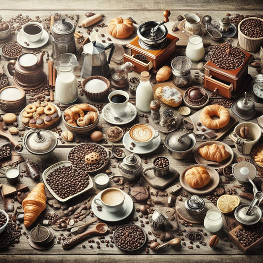 Entkoffeinierter Kaffee mit Kaffeebohnen und Tasse – wie viel Koffein bleibt übrig?