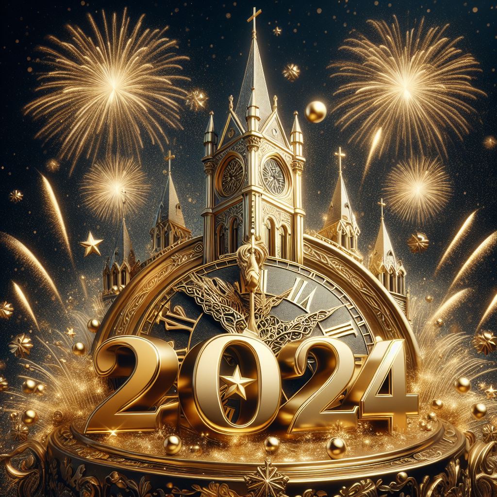 happy New Year's Eve wishes and greetings silvester 