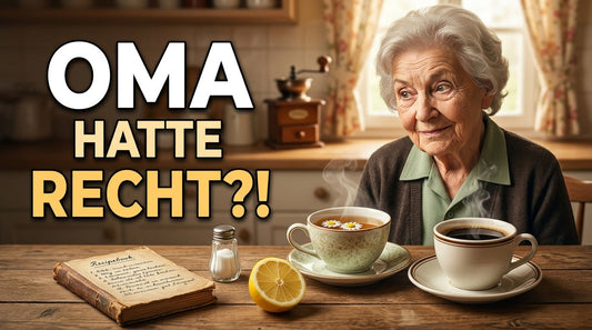 Omas Hausmittel im Check: Kamillentee, Kaffee, Zitrone und alte Tee- und Kaffeeweisheiten auf dem Prüfstand.