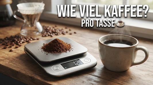 Wie viel Kaffeepulver pro Tasse? Die richtige Kaffeemenge einfach erklärt