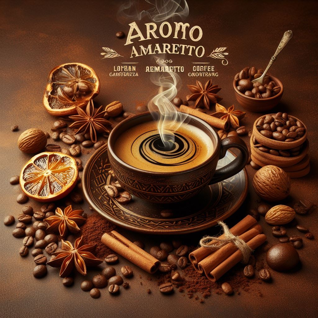 Aromatisierter Kaffee Amaretto entkoffeiniert