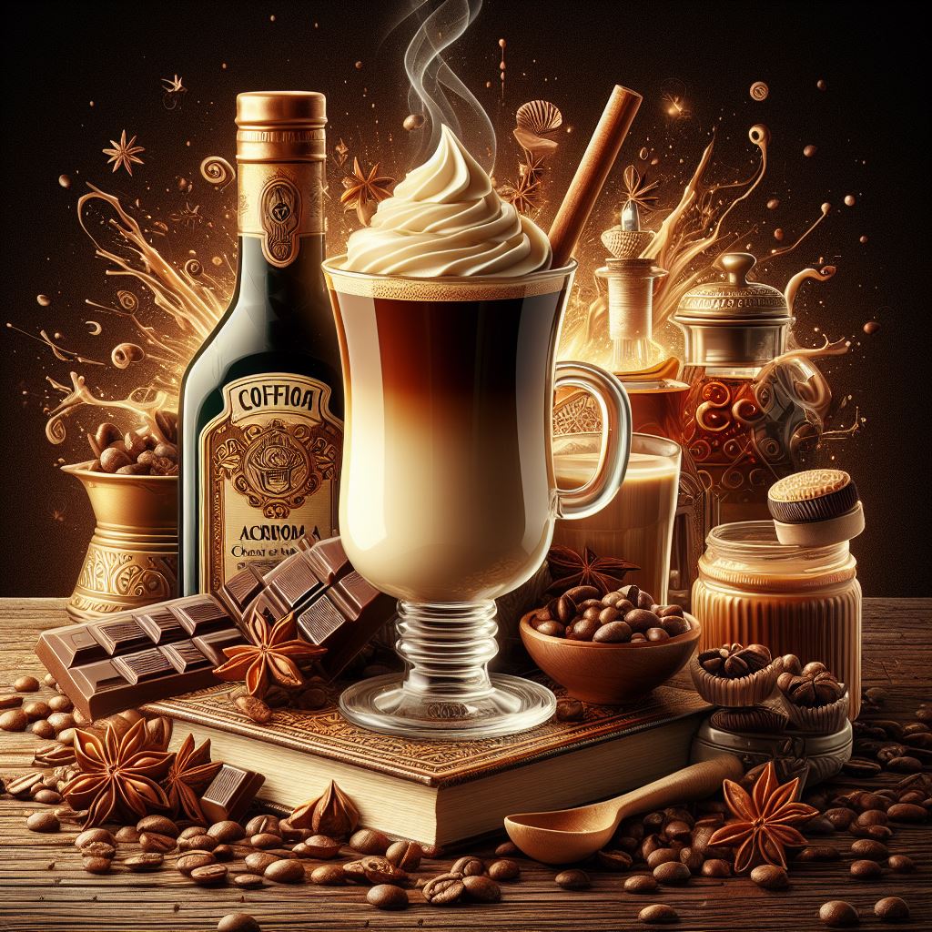 Aromakaffee Cream Liqueur (Baileys) alkoholfrei Kaffeebohnen mit aroma