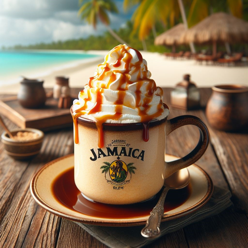 Gönnen Sie sich eine Auszeit und genießen Sie jeden Schluck dieses einzigartigen Aromakaffees Jamaika Rum