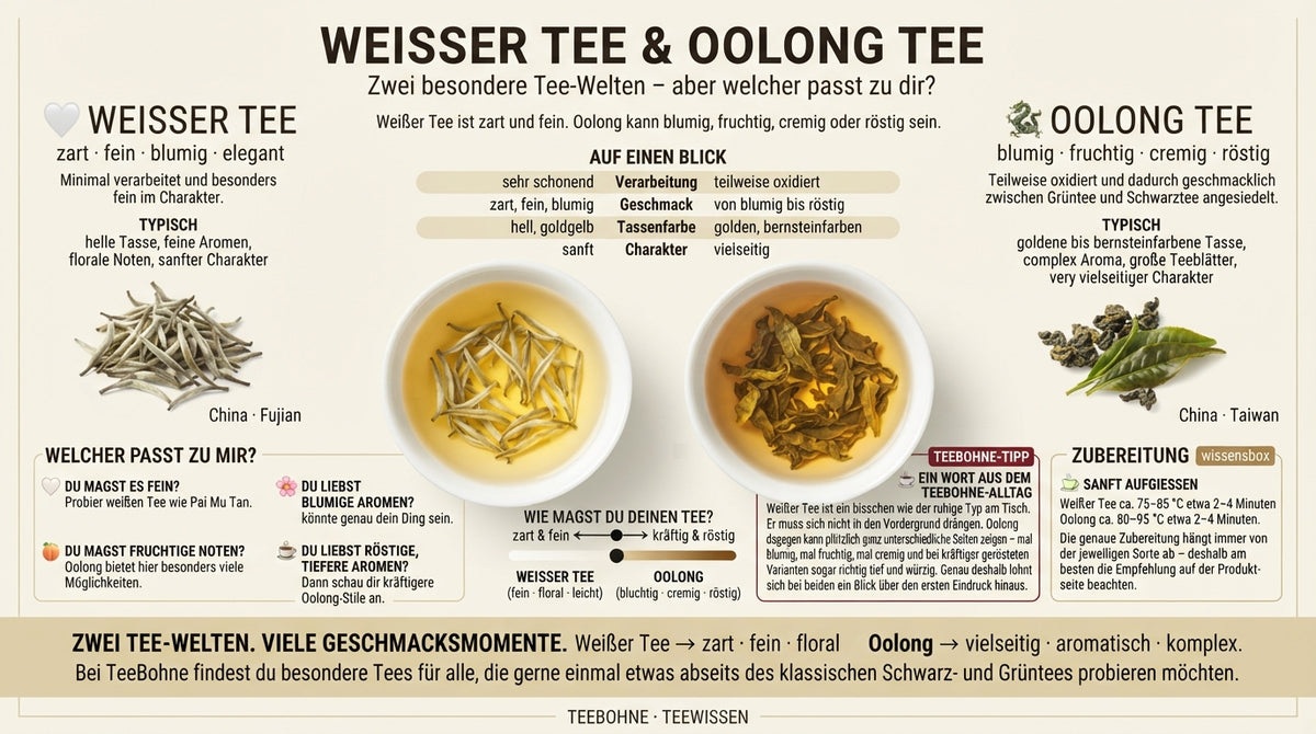 Weißer Tee / Olong Tee